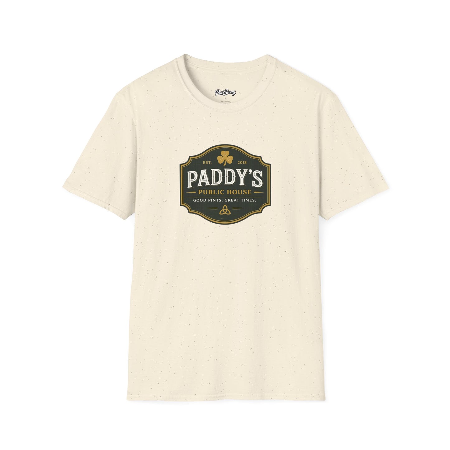 Paddy’s Public House Logo T-Shirt — St. Patrick’s Day Pub Tee