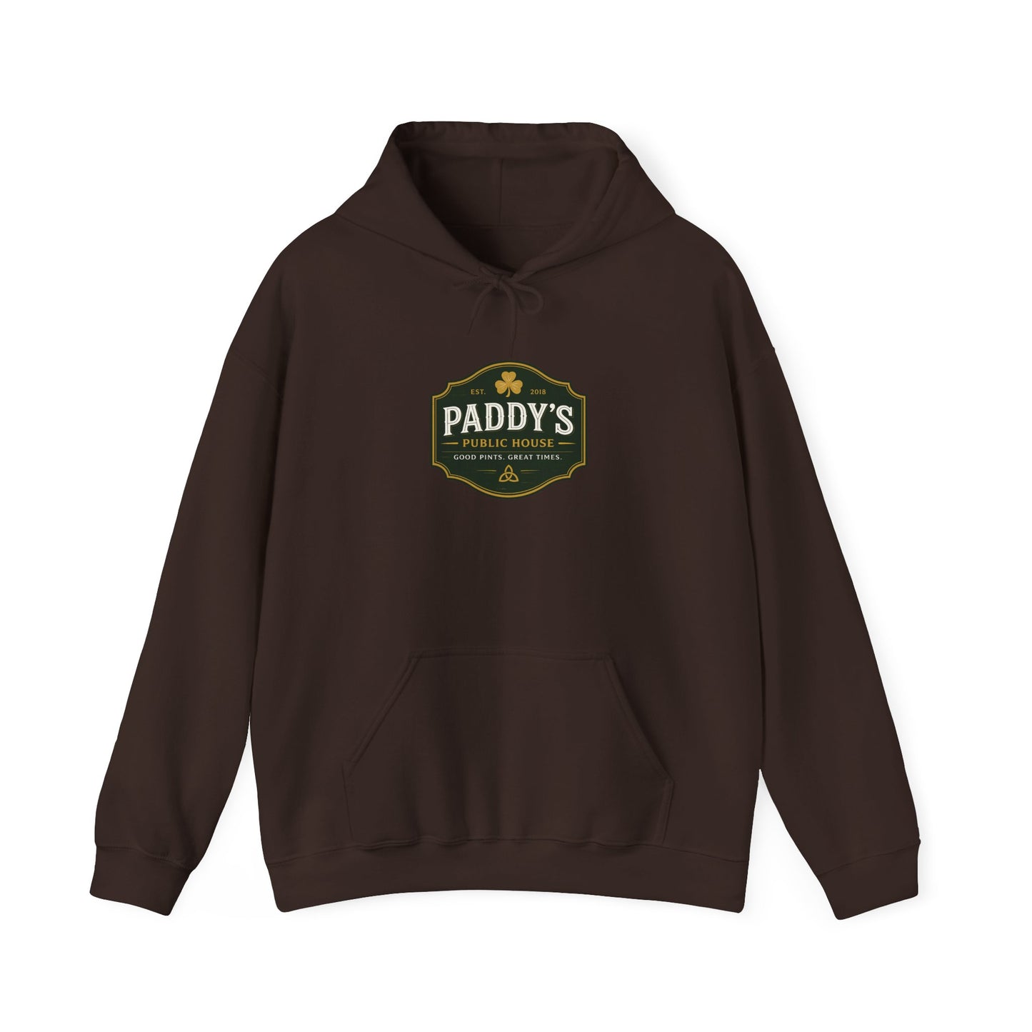 Paddy's Pub Logo Hoodie – Irish Pub St. Patrick’s Day Sweatshirt