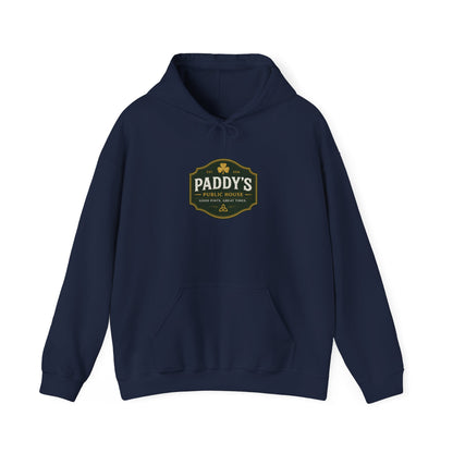 Paddy's Pub Logo Hoodie – Irish Pub St. Patrick’s Day Sweatshirt