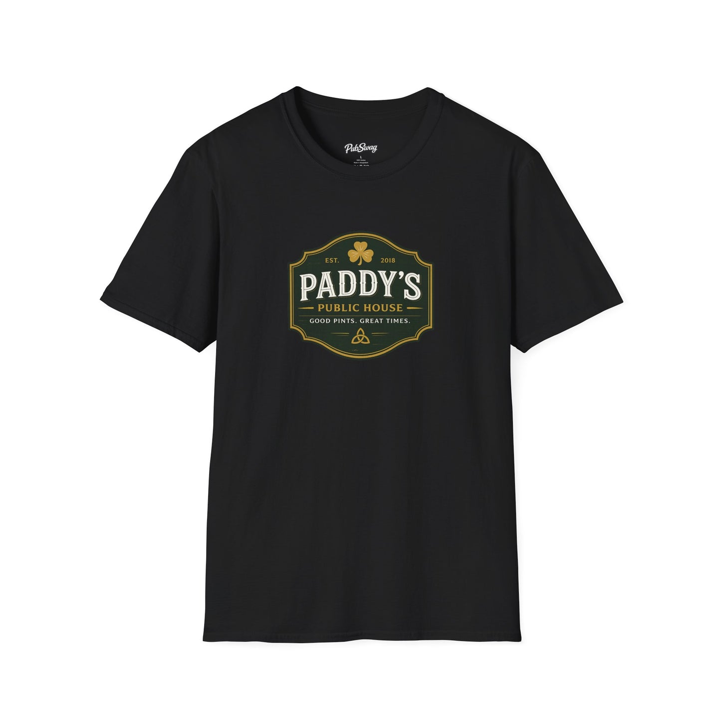 Paddy’s Public House Logo T-Shirt — St. Patrick’s Day Pub Tee