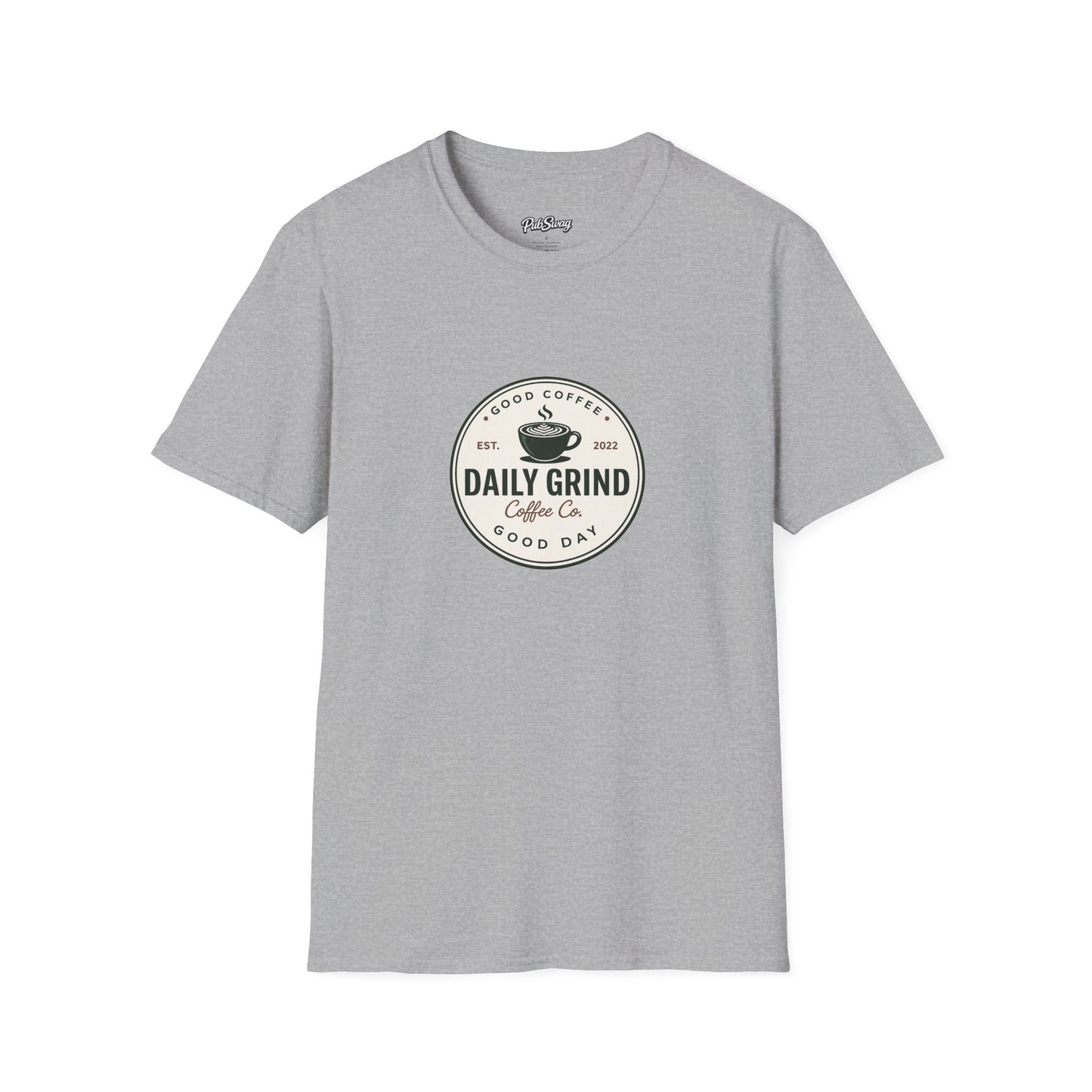 Daily Grind Coffee Co. T-Shirt – Vintage Logo Coffee Tee